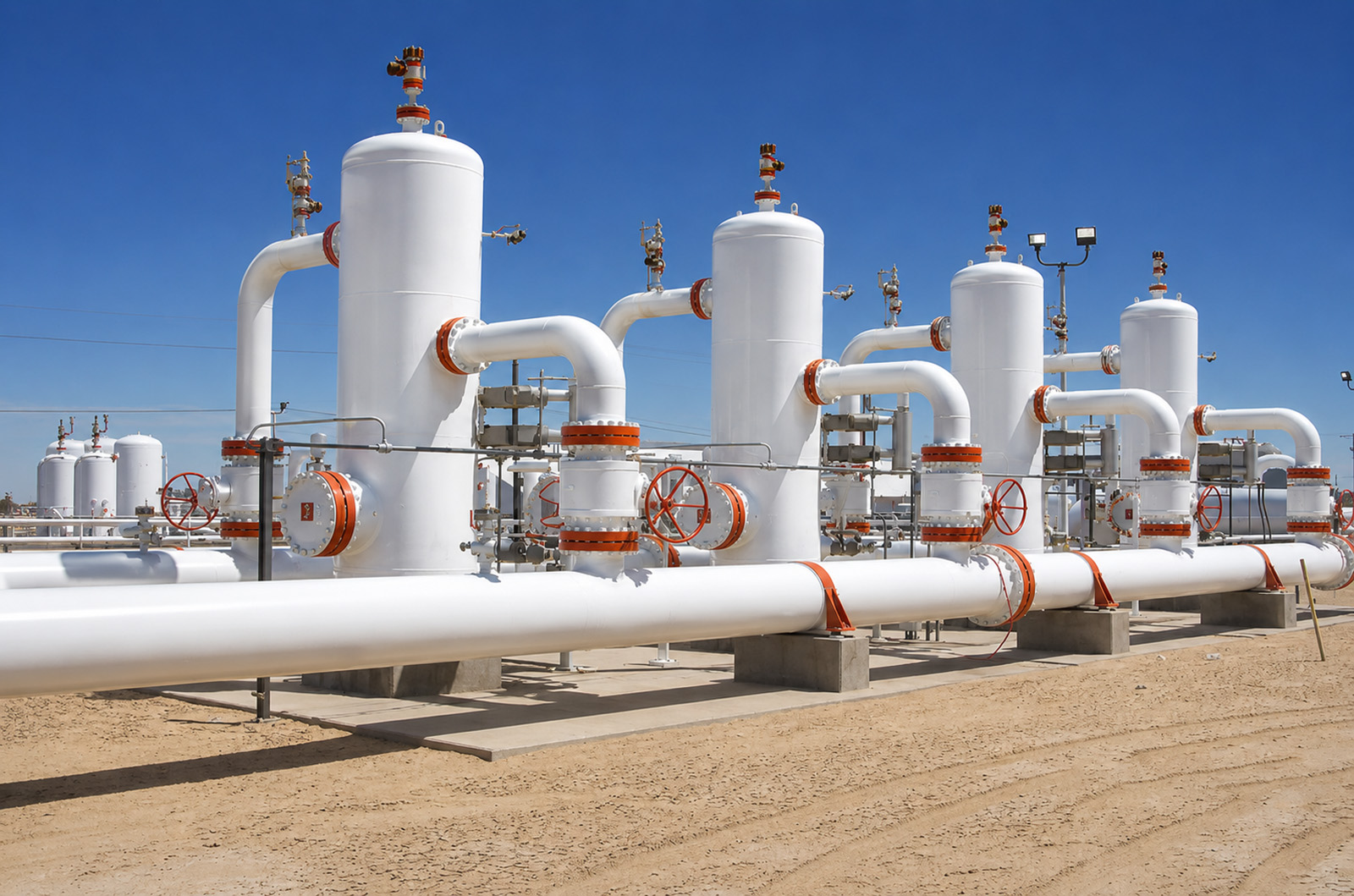 Gas processing equipment and separator system